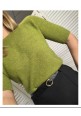  THE SIGNATURE KNIT - MOSS GREEN