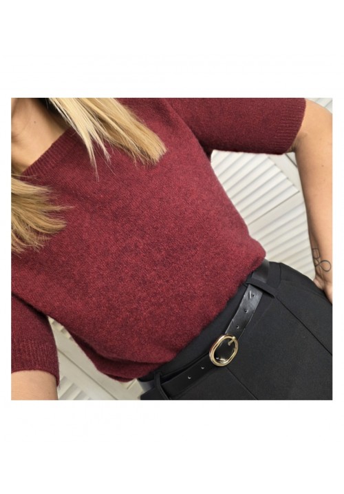 THE SIGNATURE KNIT - WINE